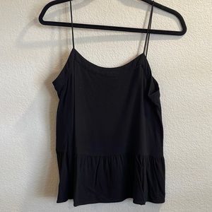 LOFT by Ann Taylor spaghetti strap peplum ~M
